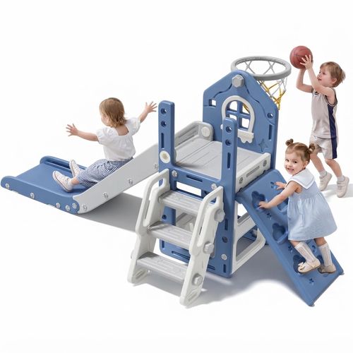 BIERUM 6 in 1 Toddler Slide for Toddlers Aged 1-3 Climber